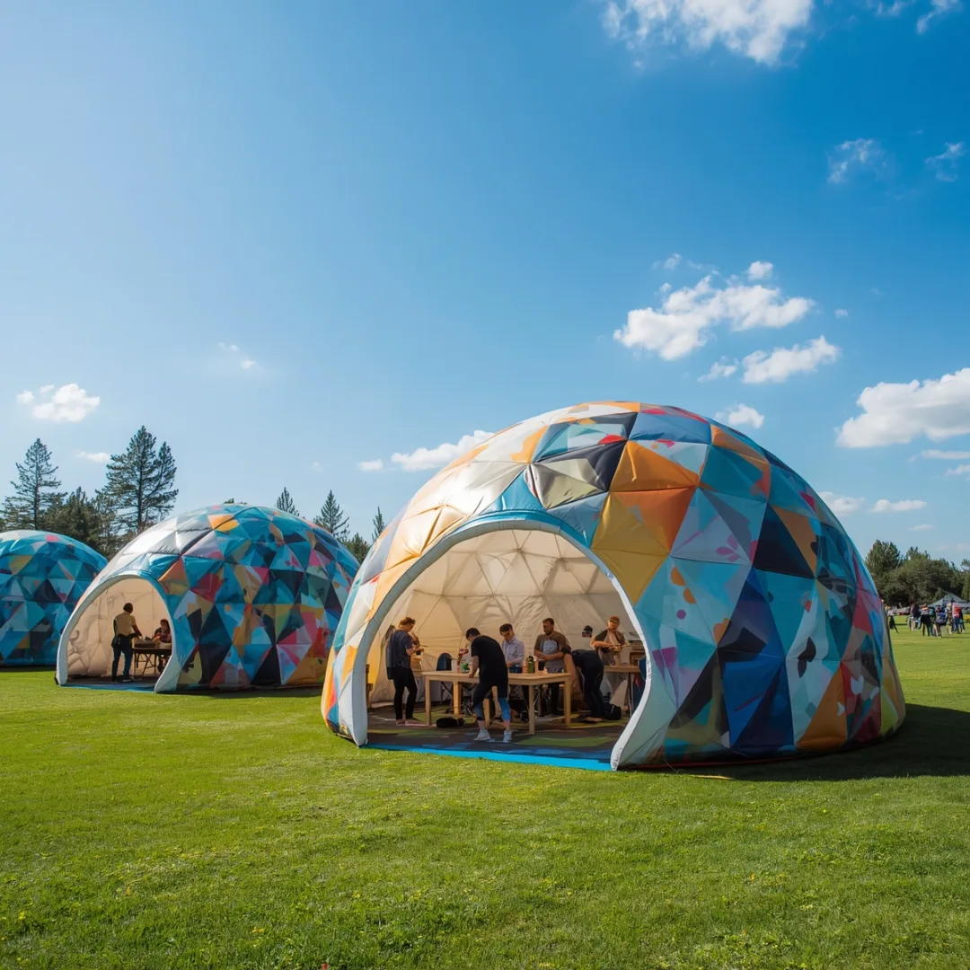 Custom Inflatable Domes & Workshops design 8