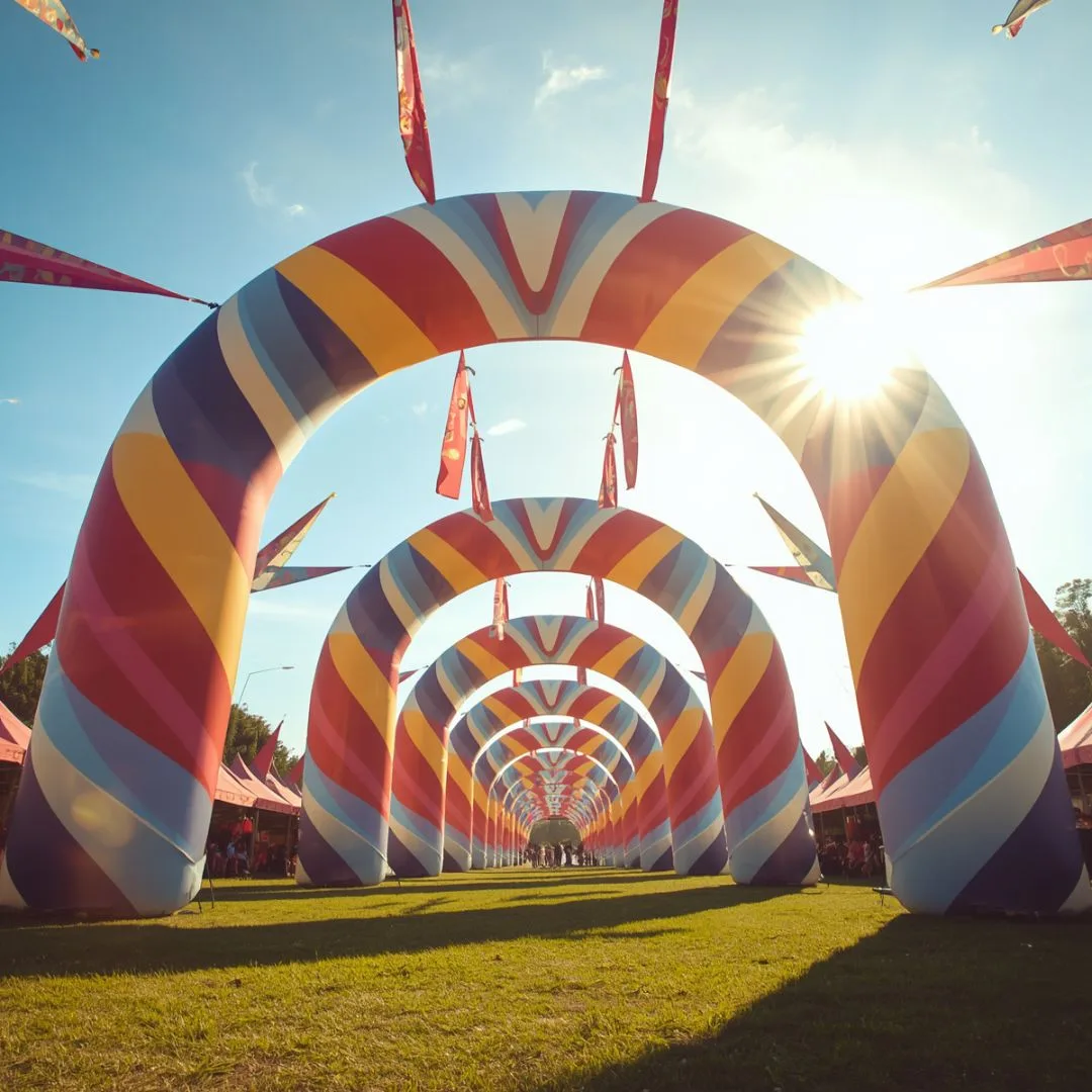 Custom Shape Inflatable Arches design 9