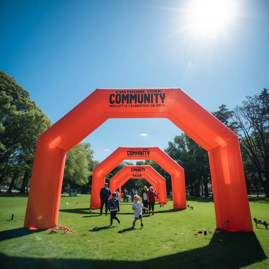 Custom Shape Inflatable Arches design 7