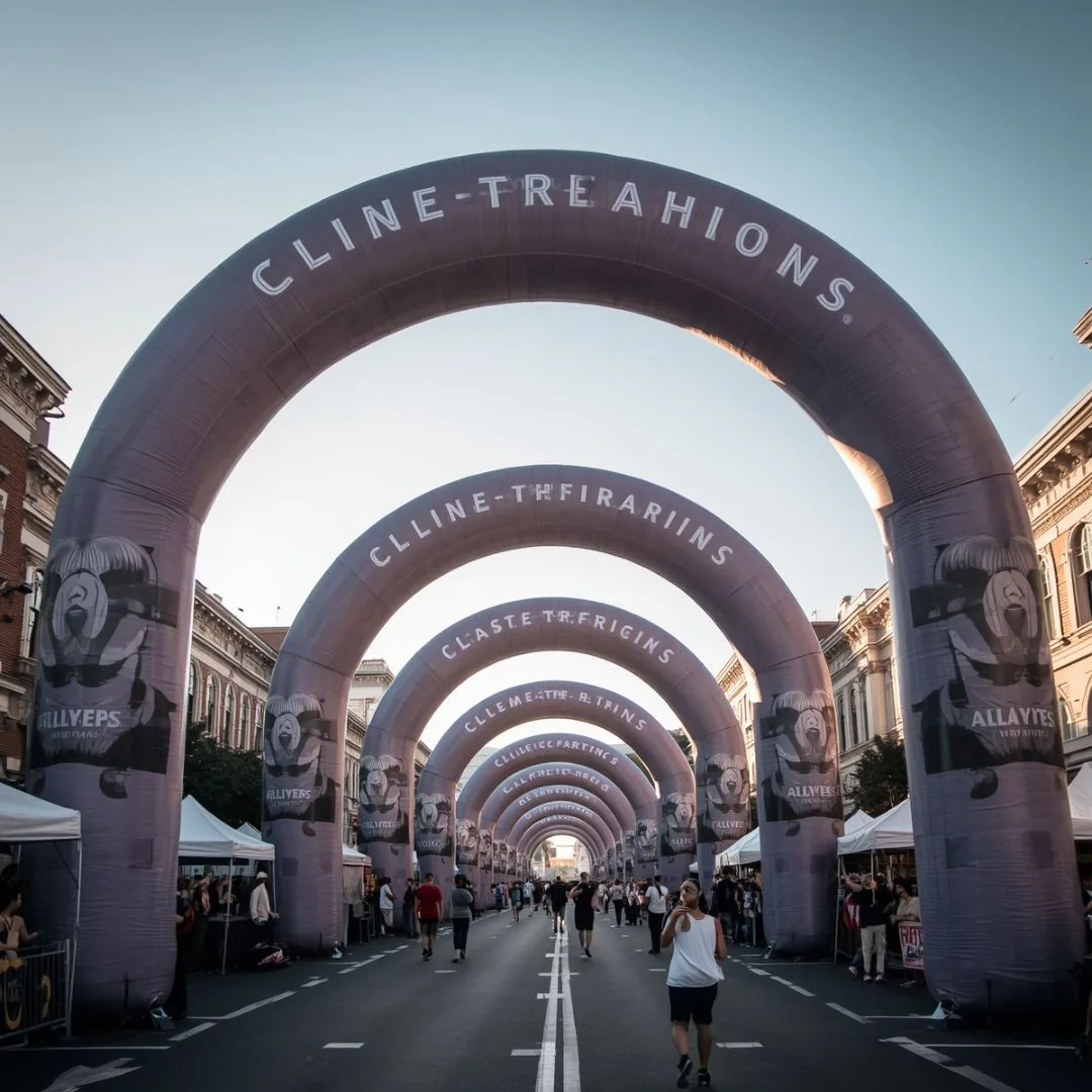 Custom Shape Inflatable Arches