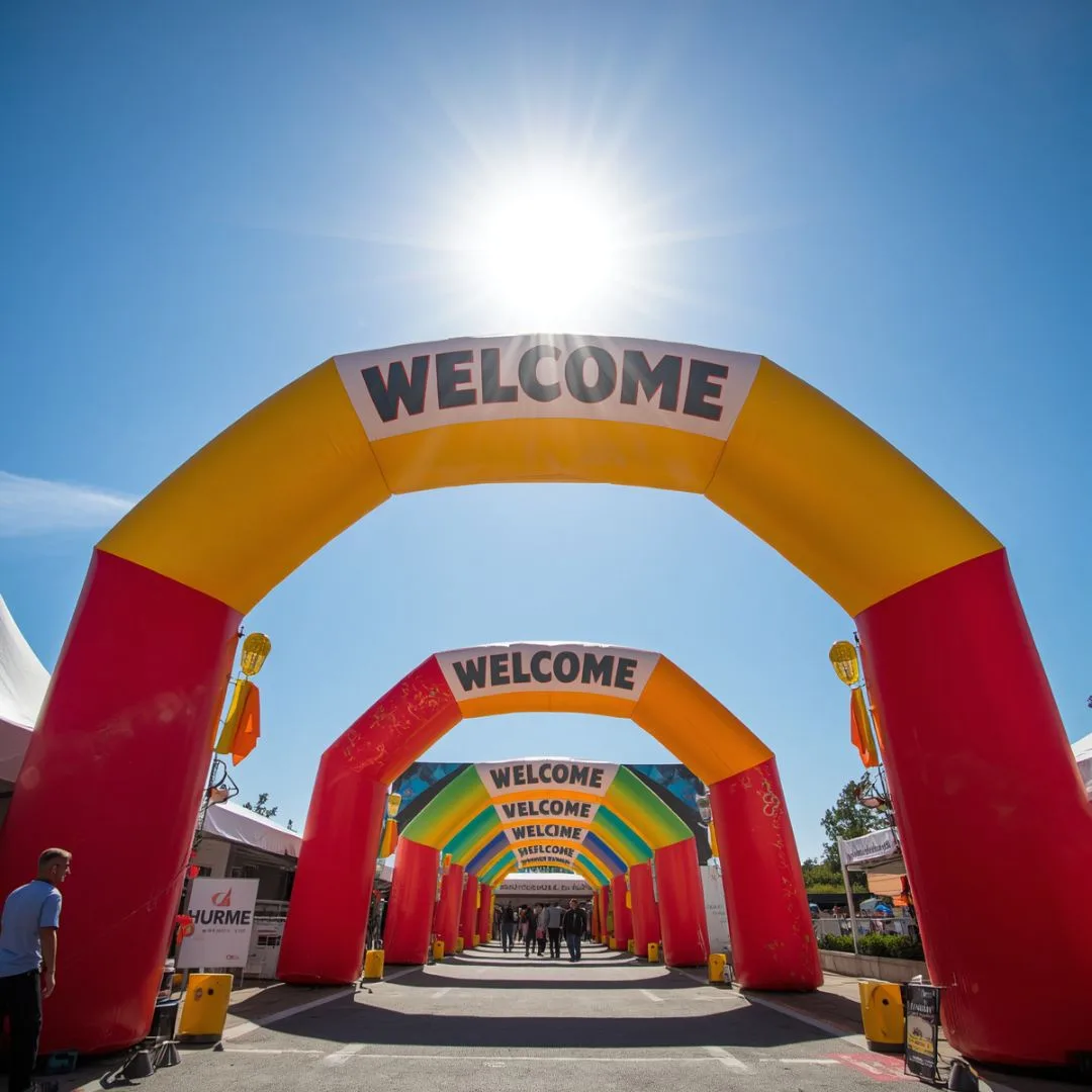Design 8 of Event Inflatable Arches
