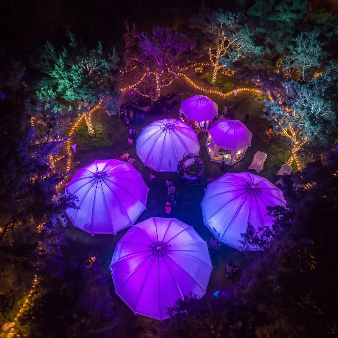 Illuminated Inflatable Event Dome design 7