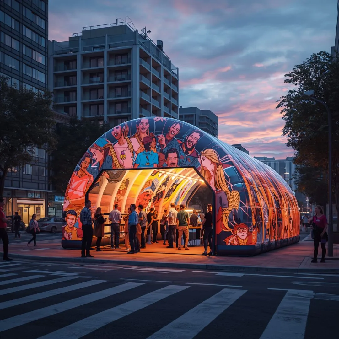 Industrial Inflatable Shelters design 6