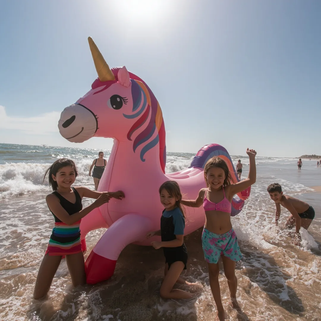 Giant Glowing Unicorn Inflatable design 8