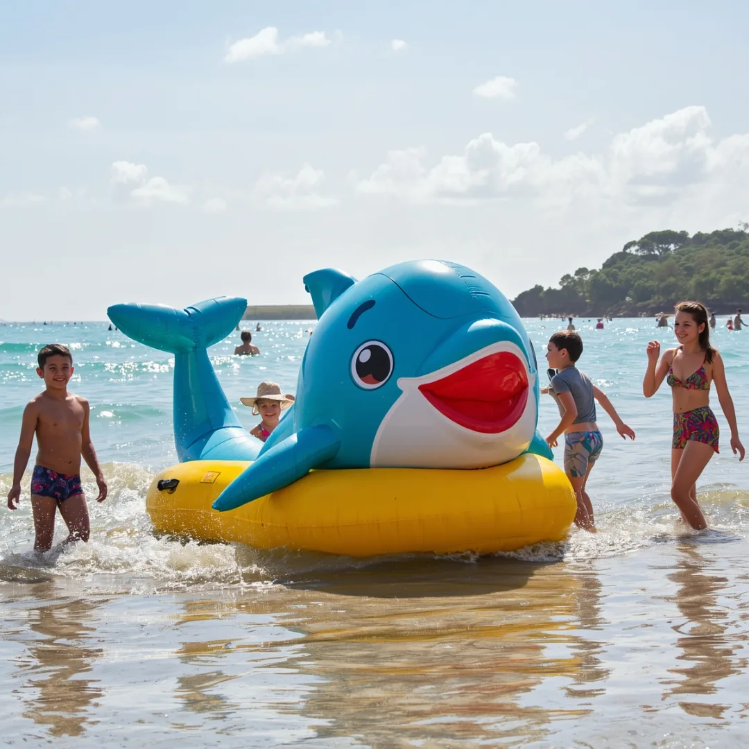 Giant Glowing Unicorn Inflatable design 7