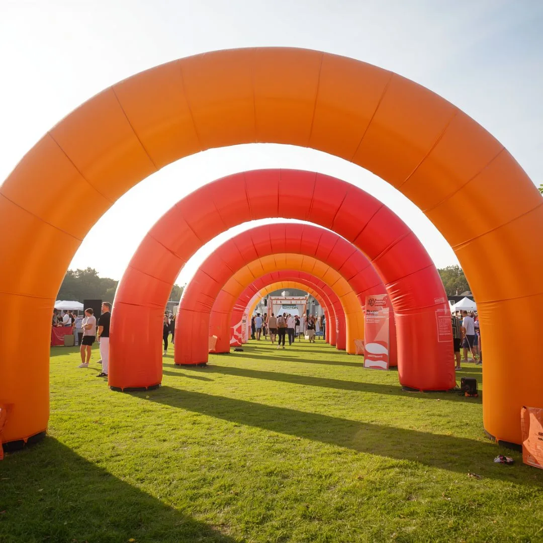 Curved Inflatable Entrance Arches design 4