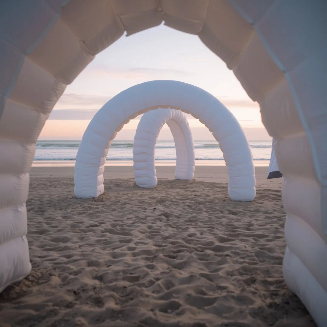 Curved Inflatable Entrance Arches design 3