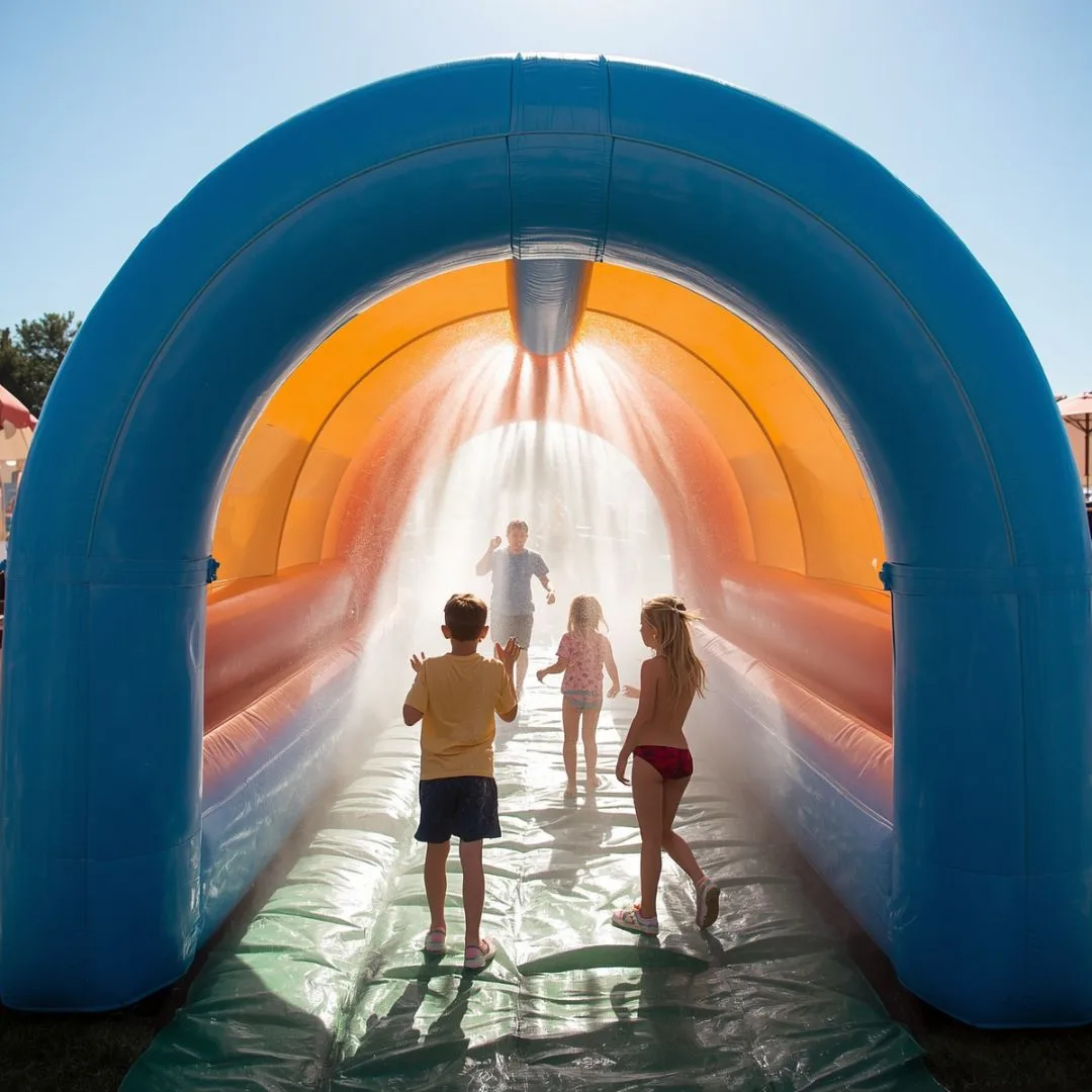 Inflatable Misting Tunnels design 4