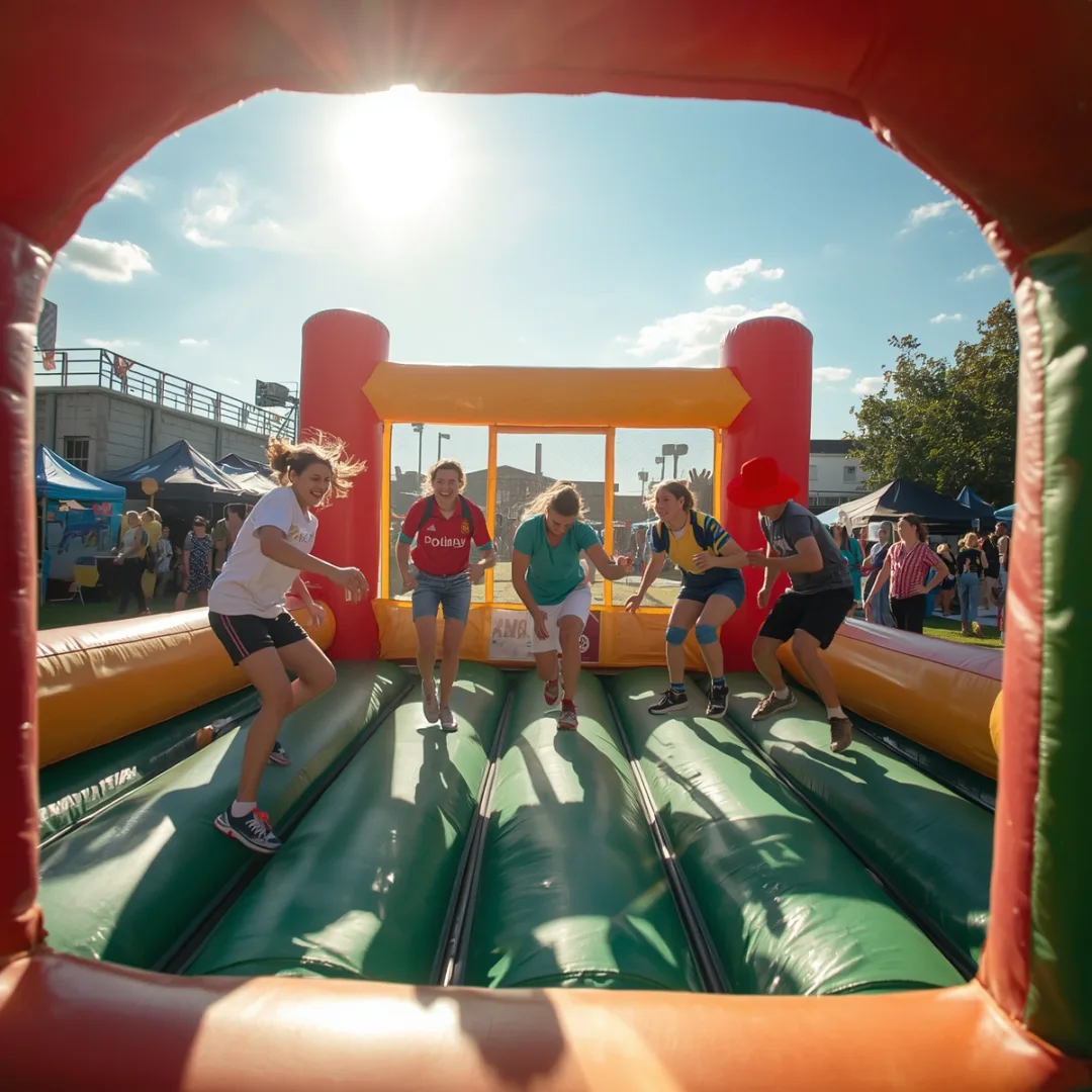 Inflatable Rugby Games design 7