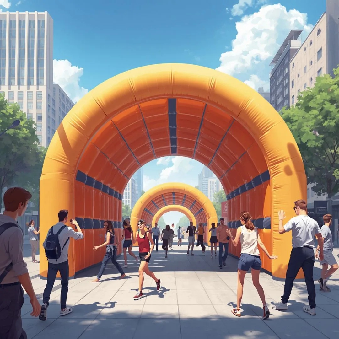 Inflatable Tunnels design 3