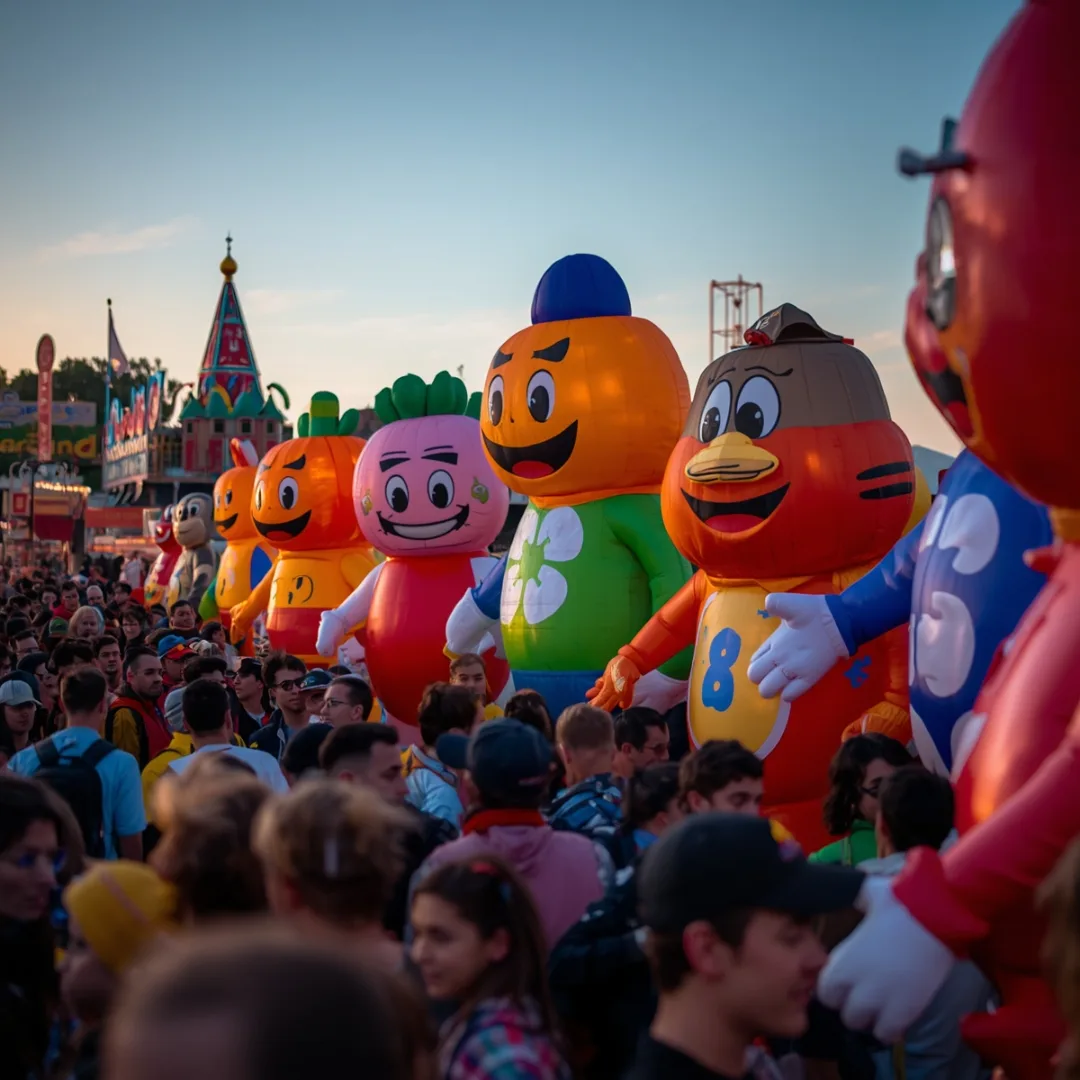 Mascot Inflatable Costumes design 6