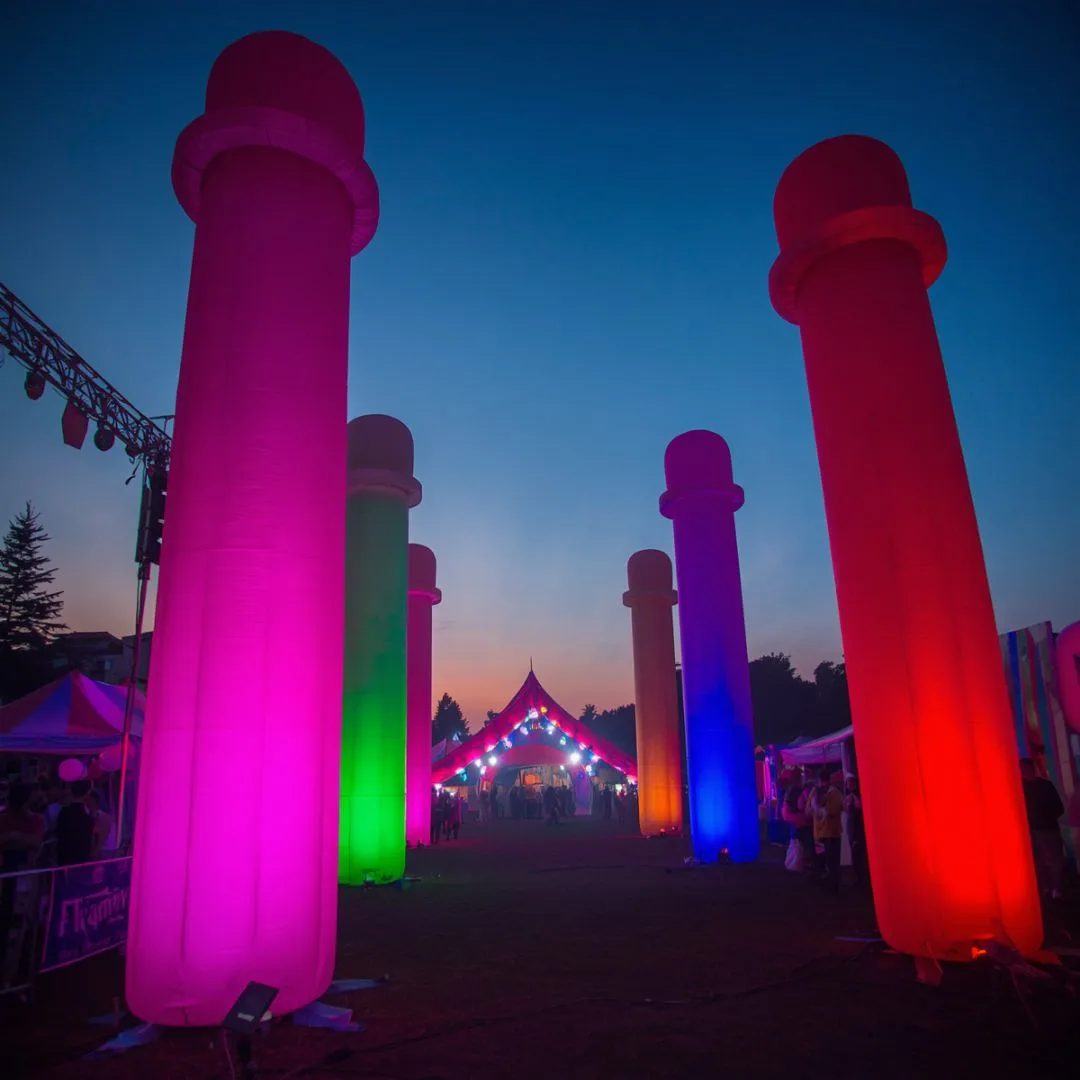 Inflatable Pillars & Columns design 4