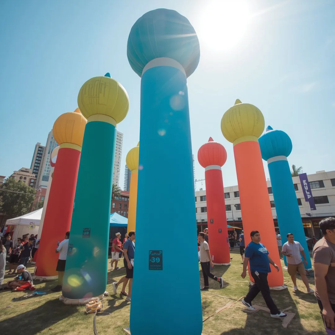 Inflatable Pillars & Columns design 3
