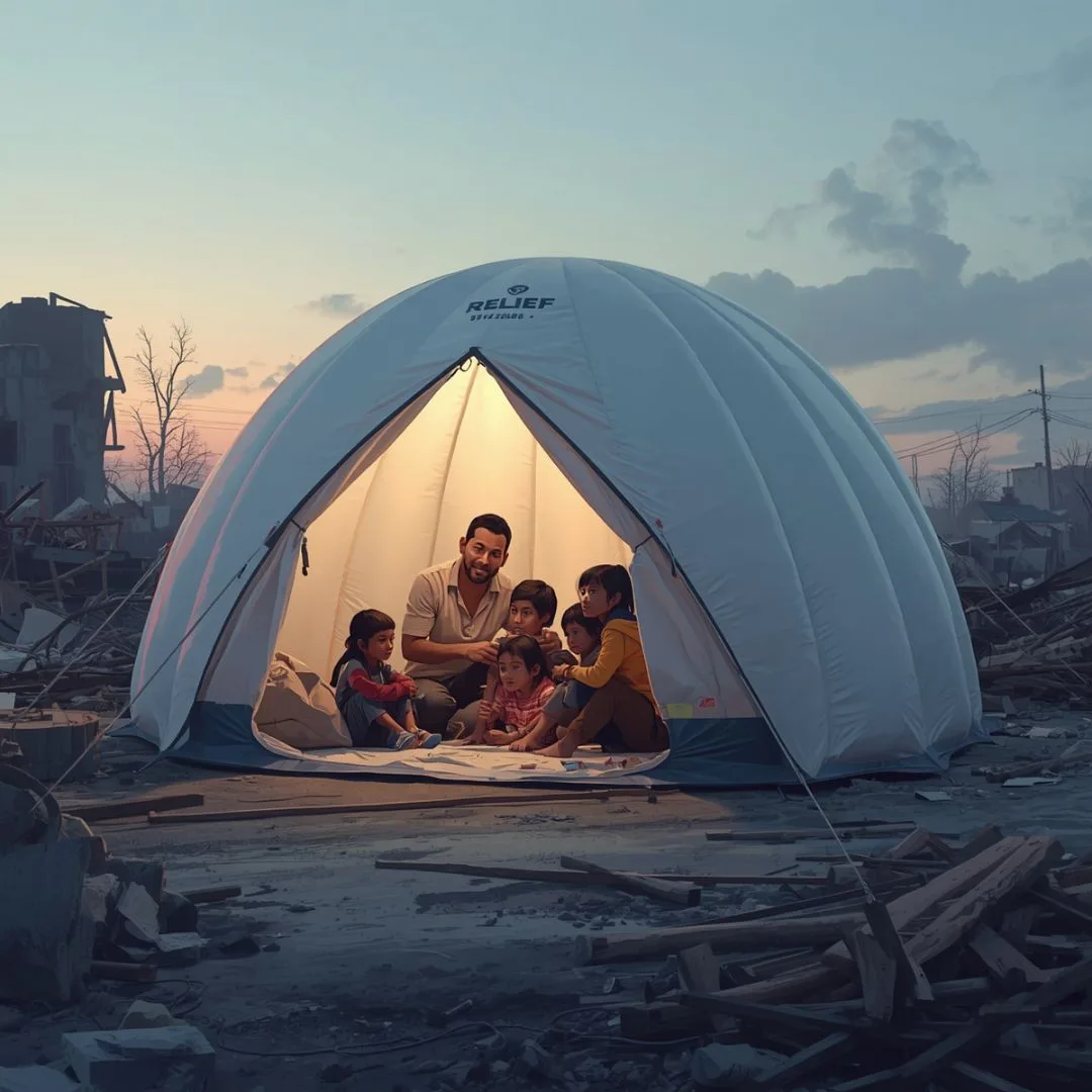 Relief & Disaster Management Tents design 5