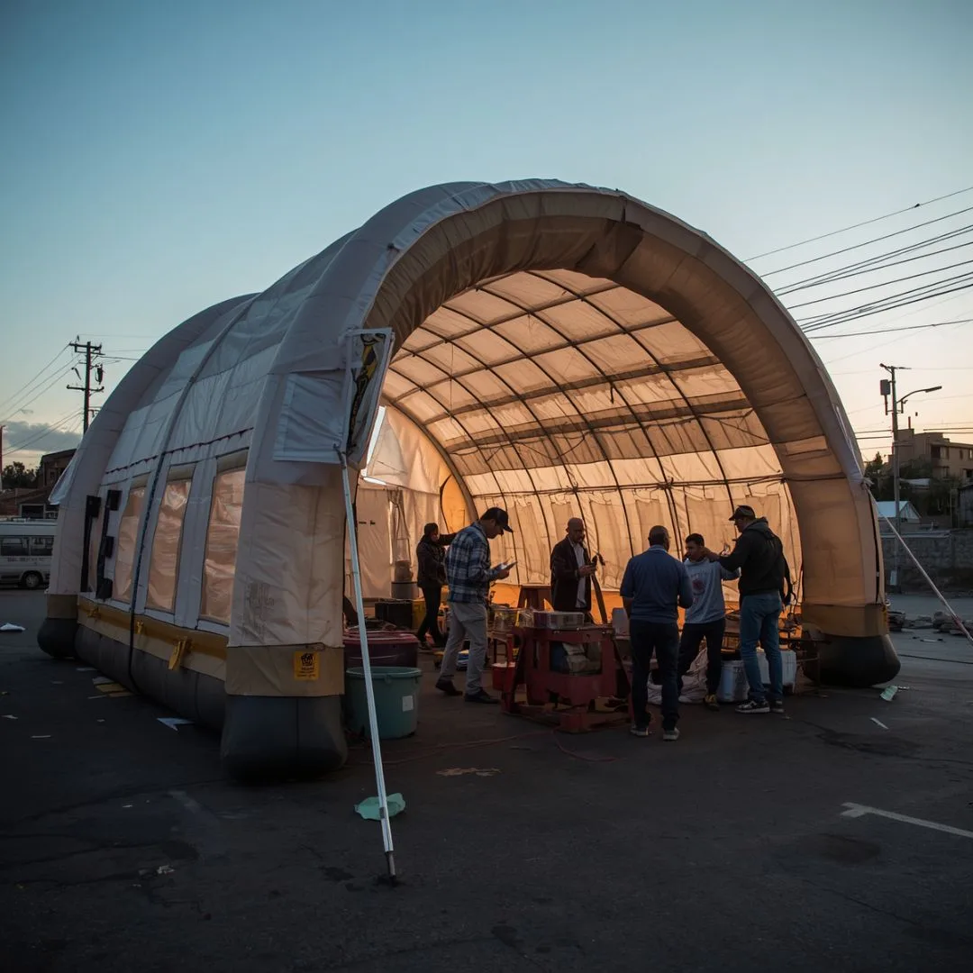 Relief & Disaster Management Tents design 3